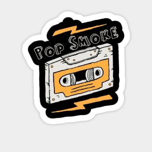 Vintage -Pop Smoke Sticker